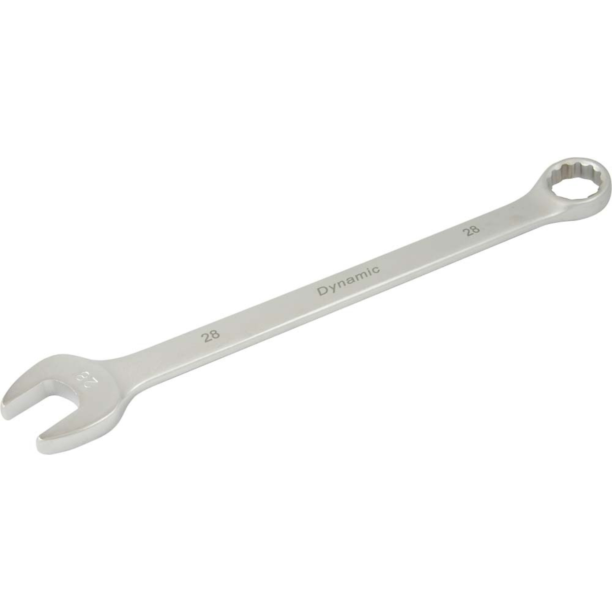 Dynamic Tools 28mm 12 Point Combination Wrench, Contractor Series, Satin Finish